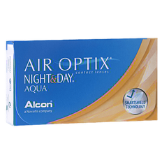 Air Optix Night & Day Aqua 6-pack - VÄNSTER ÖGA