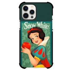 Snow White Case For iPhone Samsung Galaxy Pixel OnePlus Vivo Xiaomi Asus Sony Motorola Nokia - Hold Apple Green Portrait In Leaf Background