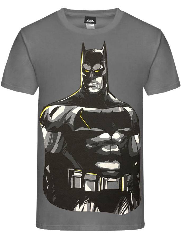 T-Shirts Batman 6 DC Graphic Crew Neck T-Shirt in Charcoal Grey / XL - Tokyo Laundry