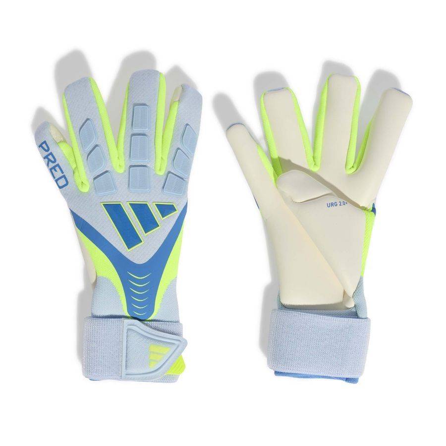adidas Målvaktshandske Predator Pro Strap Ice Cold Precision - Ray Blue/Crystal Sky/Gul - ['Blå'] (7½)