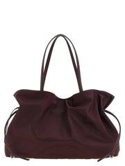 Tory Burch Ella Nylon Shoulder Bag — Burgundy