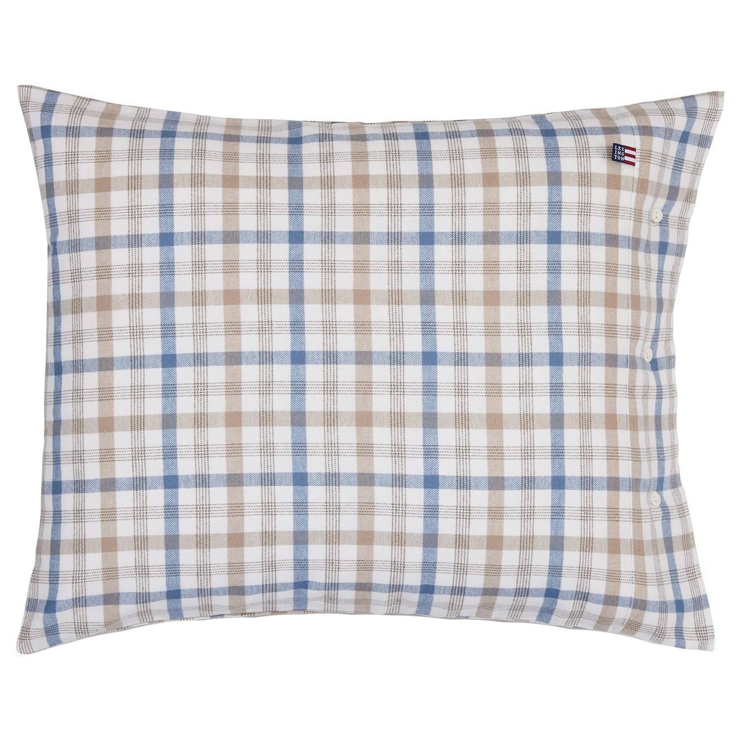 Lexington - Flannel Bäddset 50x60 Cm - Vit