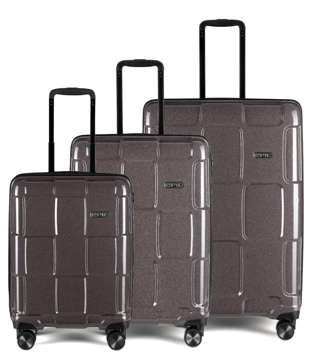 EPIC Crate REFLEX EVO 3-set 76/65/55 L/M/S -CharcoalBLACK - CharcoalBlack