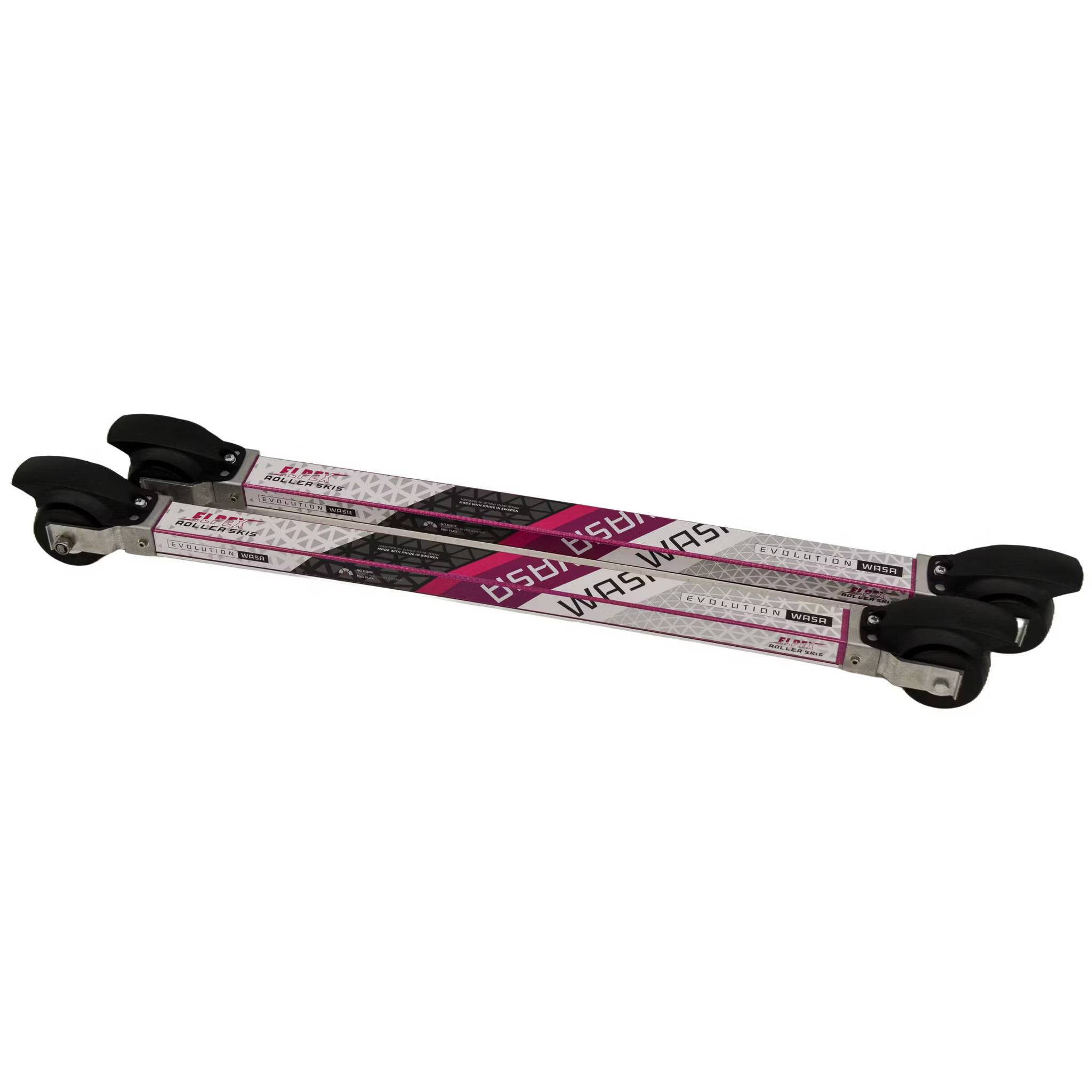 Elpex Wasa Evolution Pink/Black Edt: Rottefella Rollerski Classic / Rullmotstånd trög 3:3