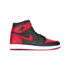 Jordan - Air Jordan 1 Retro OG Banned höga sneakers - unisex - kalvskinn/gummi/nylon - 8 - Röd