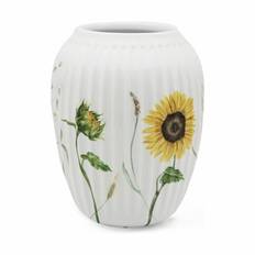 Kähler Hammershøi Sommer Vase - H 21 cm - Stentøj - Solsikke