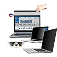 FoxCrypt Premium magnetiskt anti-spy integritetsfilter sekretessfilter insynsskyddsfolie för Apple MacBook – Magnetic (för MacBook Air 13 tum (2018-aktuell))