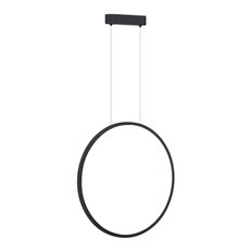 Saturno Sort 28W LED hængelampe