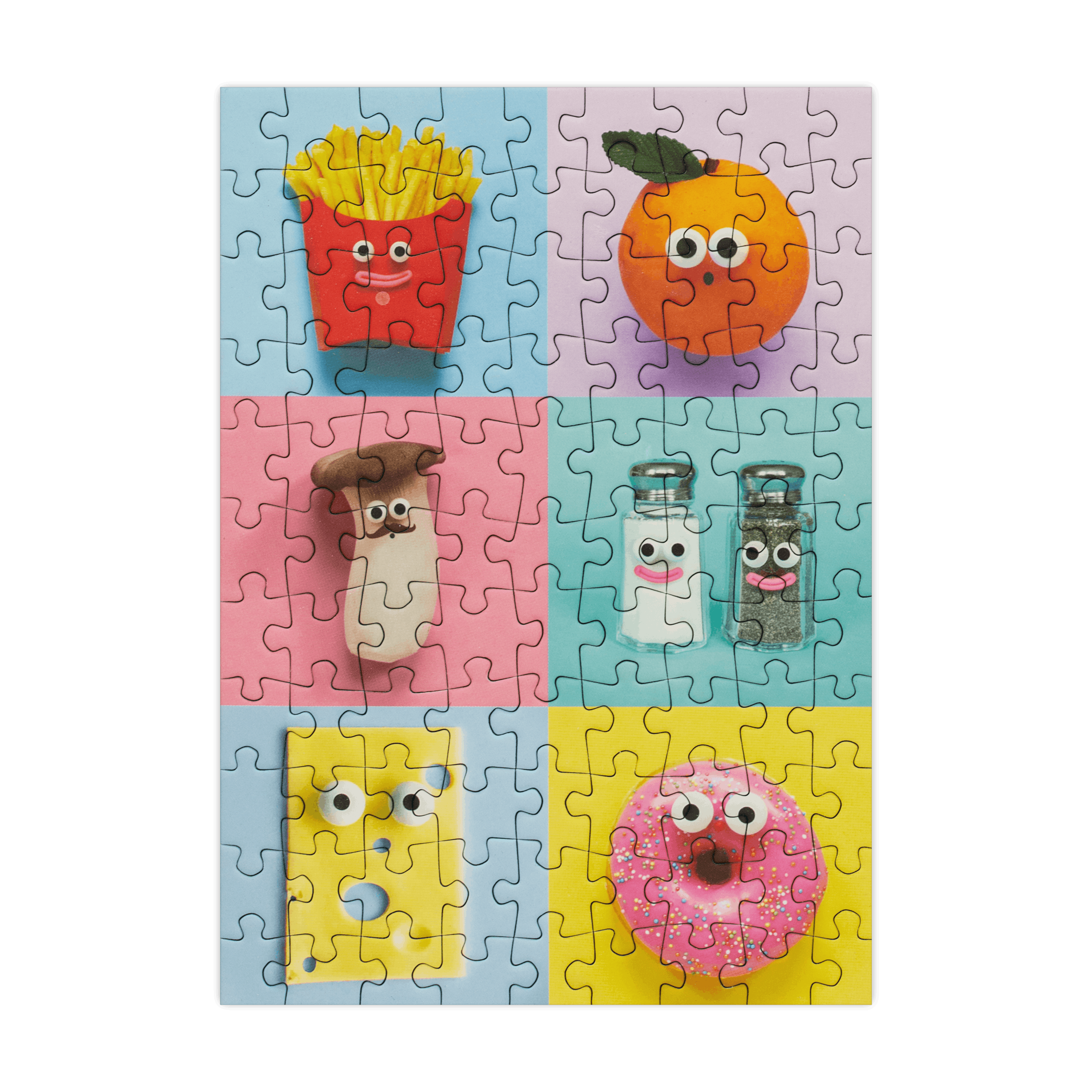Foodies 99 Piece Mini Jigsaw Puzzle - Default Title