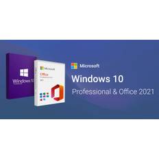 Microsoft Windows 10 Pro and Microsoft Office 2021 - 1 Device