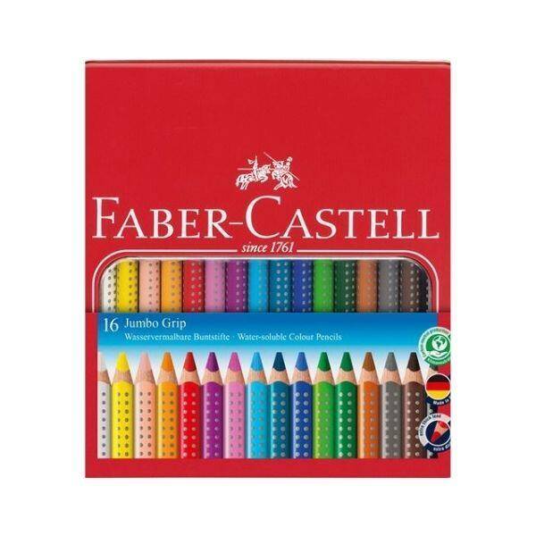 Faber-Castell Jumbo Grip Akvarell 16 st.