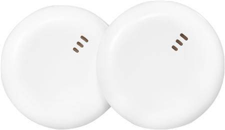 Brandvarnare sammank 2-pack inbyggt litiumbatteri
