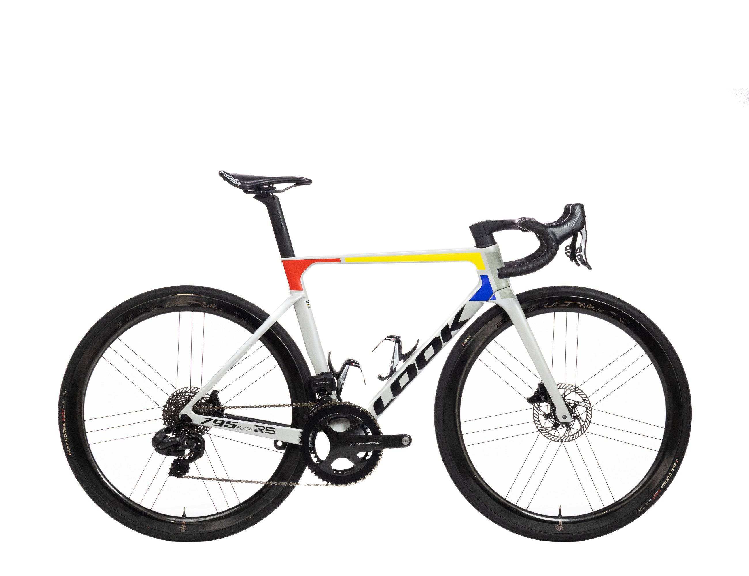 Look 795 Blade RS 2025 size S Cofidis Campagnolo Super Record WRL 2x12sp - Bikeroom / s / iconic platinum white