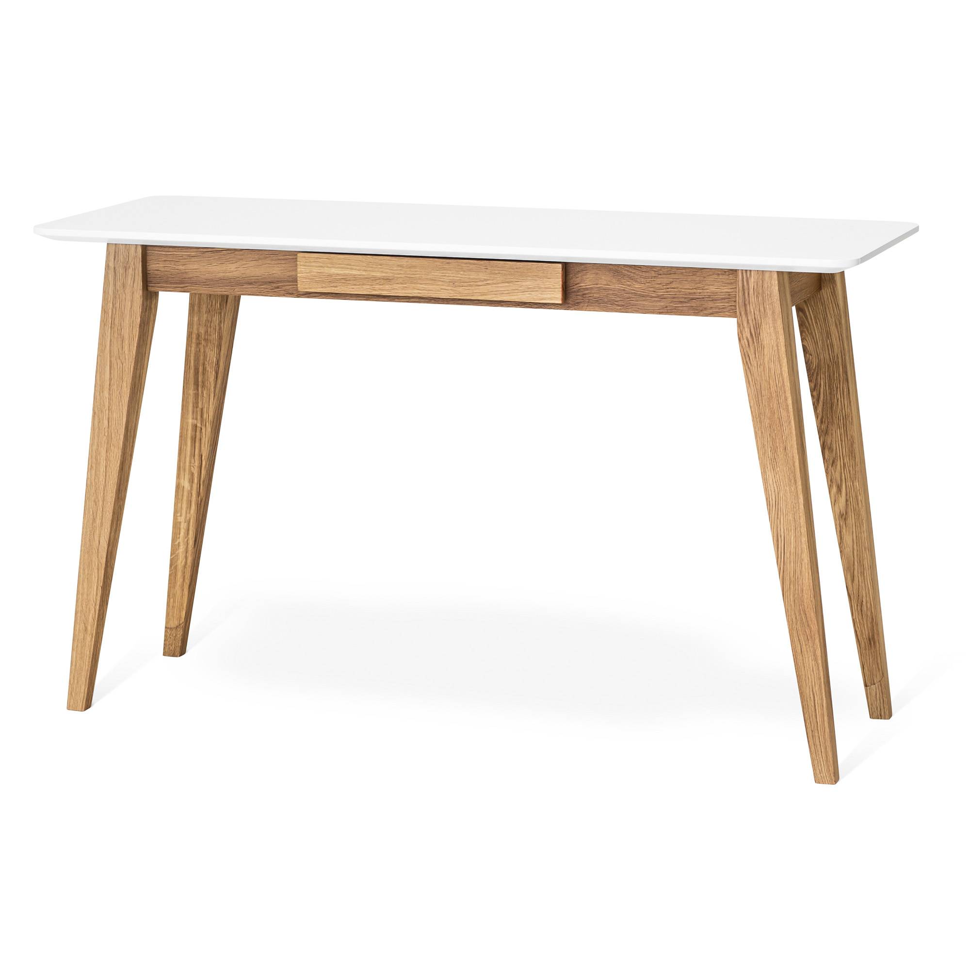 Torkelson Mood skrivbord Vitlack/oljad ek 125 x 65 cm