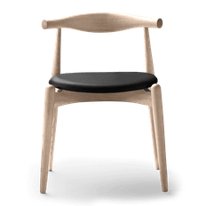 CH20 | Elbow Chair FSC™-certifierad ek, tvål, läder Thor 301