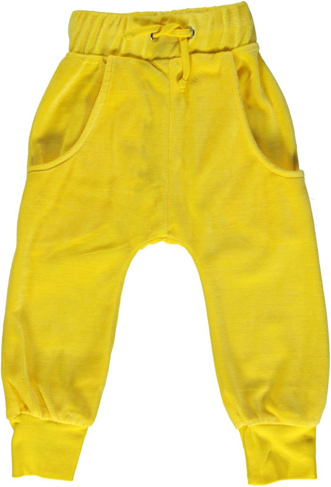 Velourbukser - Yellow / 2-3