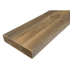 32x125 mm Brunimprægneret Terrassebrædder 480cm