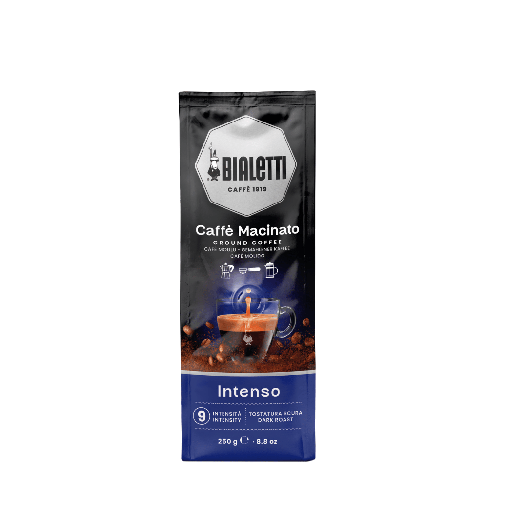 Bialetti Omni Ground Coffee - 6 Bag (6 x 250g) / Intenso (6 Bag (6 x 250g))
