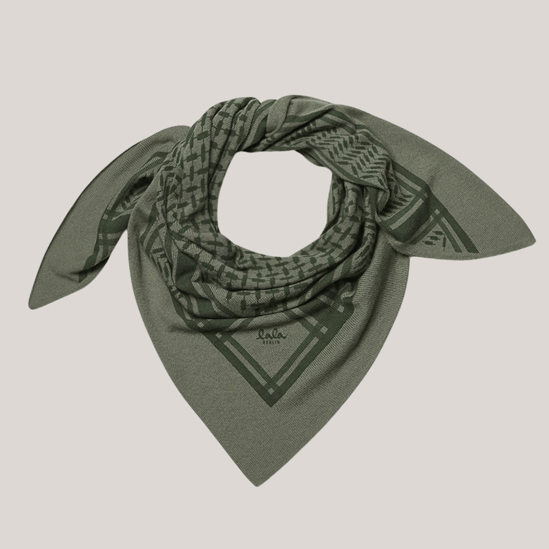 Lala Berlin Triangle Trinity cashmere moss grøn