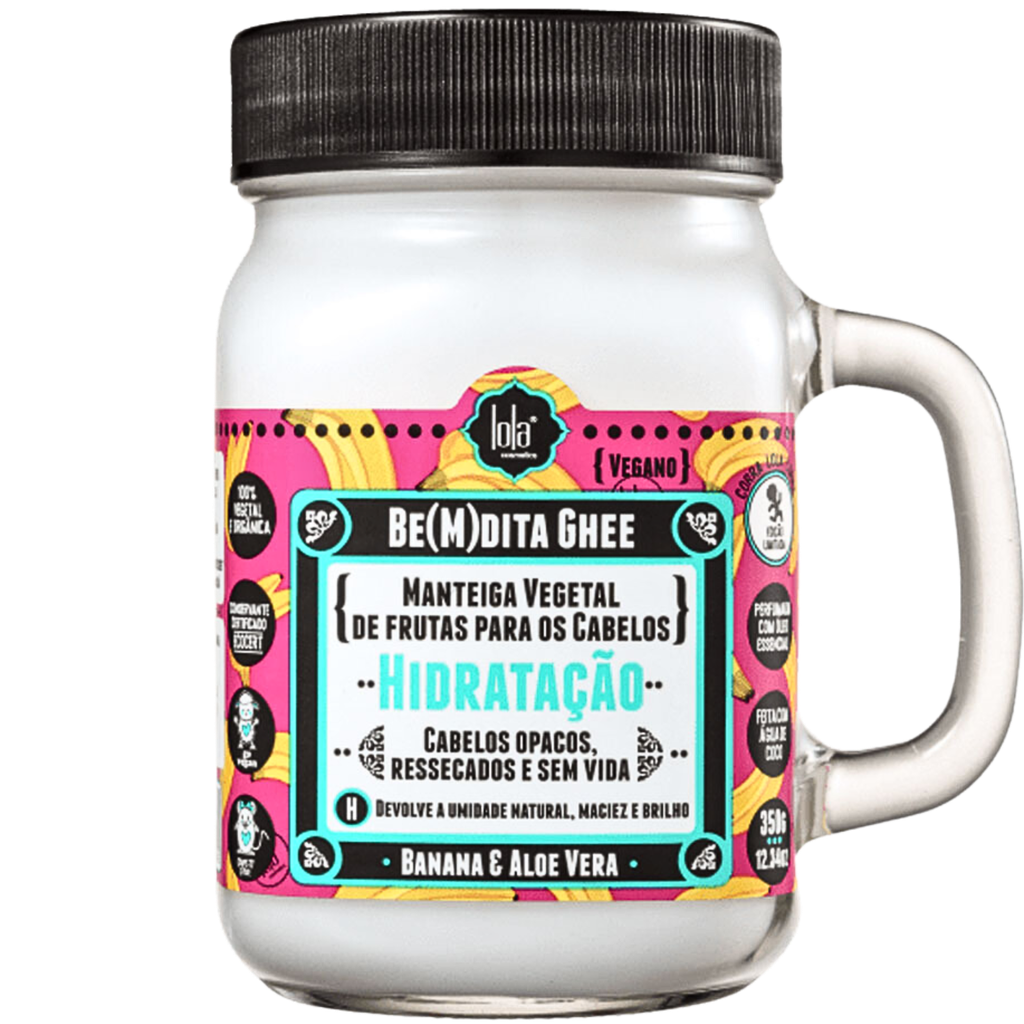Lola Cosmetics Bemdita Ghee Hidratação Banana E Aloe Vera