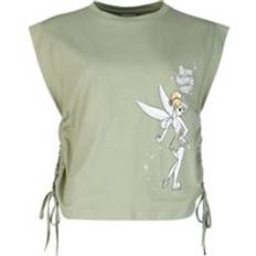 Peter Pan - Disney Topp - Tingeling - Never Grow Up - S XXL - för Dam - oliv