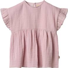 Wheat Kjole Thit Str 86/18m - Lavender Mist Kjoler Bomuld hos Magasin