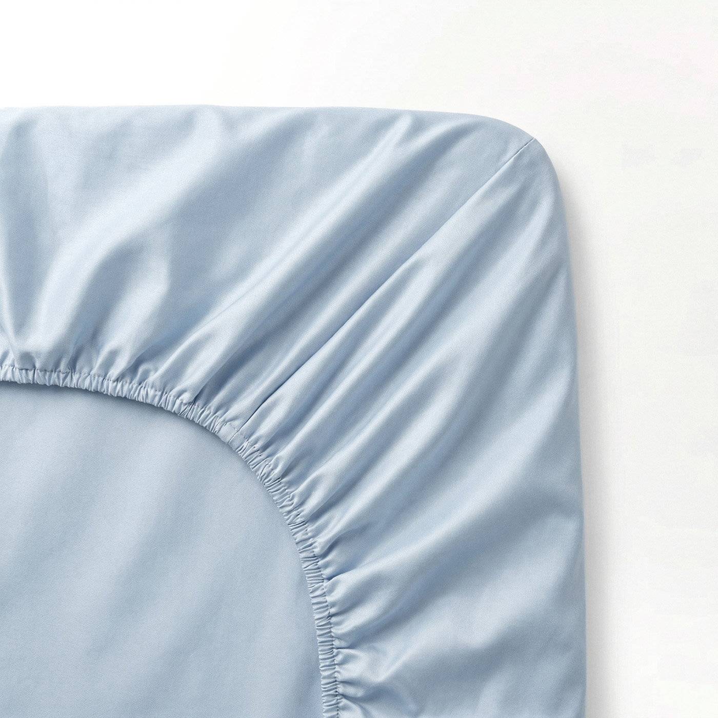 Dra på lakan Bambu Blå 180x200 Björk®
