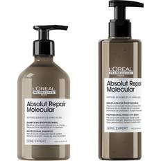 L'Oréal Professionnel absolut repair molecular shampoo and rinse-out serum Big Pack