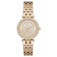 Michael Kors Darci Champagnefärgad/Gulguldtonat stål 33 mm
