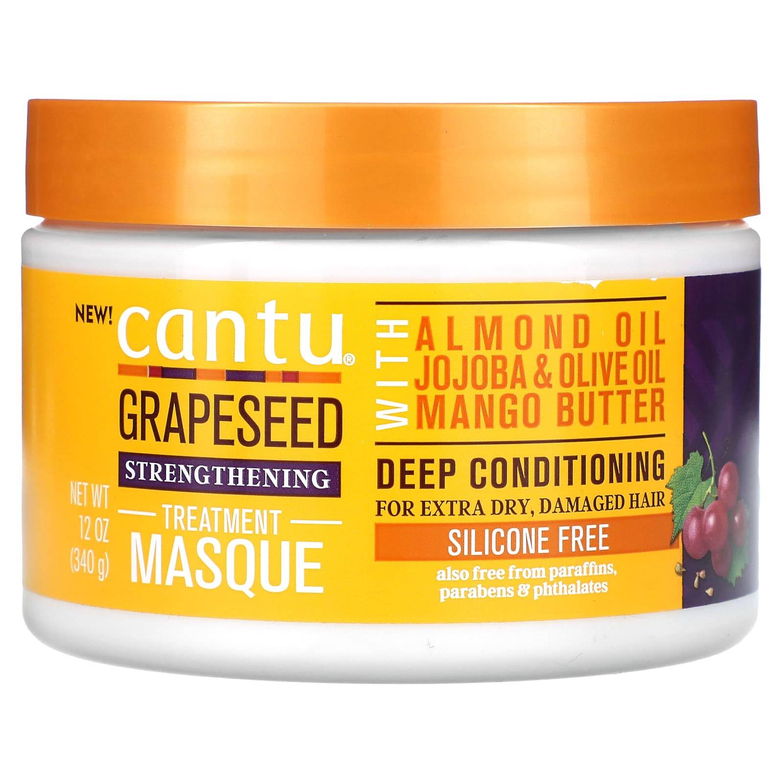 Grape Seed Strengthening Treatment Mask, 340G(12Oz)