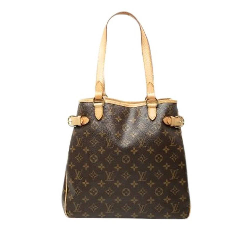 Louis Vuitton Vintage Pre-owned Batignolles Skuldertaske - Vintage - Dame - Brun - ONE SIZE - Uld