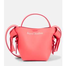 Acne Studios Musubi Mini leather crossbody bag - pink