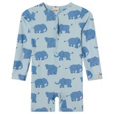 Kuling Paros UV-dräkt Sky Blue Elephant 98/104 cm  Blå  98/104 cm  Unisex