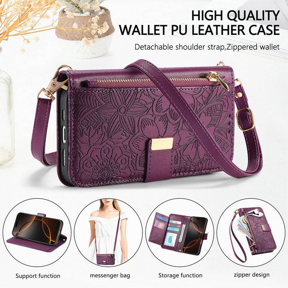6-Card Leather Wallet Crossbody Bag Case for Xiaomi 17T 15T Pro 15 Ultra 14T 13T 11T 11 Lite 5G Flip Cover Mi Phone Mi 17T 14 17