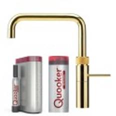 Quooker Fusion Square Guld 5i1, inkl Combi+ beholder & Cube køler Q210840702+Q110900202+Q511610002