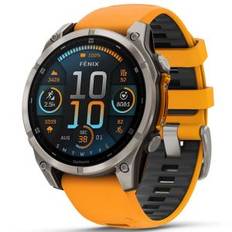 Fenix 8 - 47 mm Amoled Sapphire Edition GPS-Smartwatch Graphit/Titanium Titan