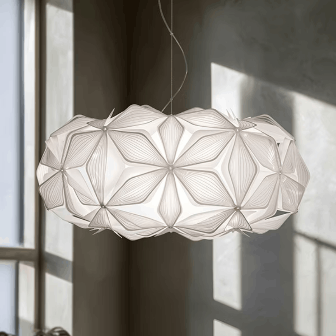 C'est La Vie Pendel Large - Hvid Med Transparent Ledning - SLAMP.