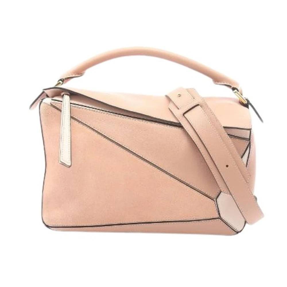 Loewe Pre-owned - Pre-owned Puzzle Bag Läder 2way Bag Vintage - Dam - ONE Size - Läder