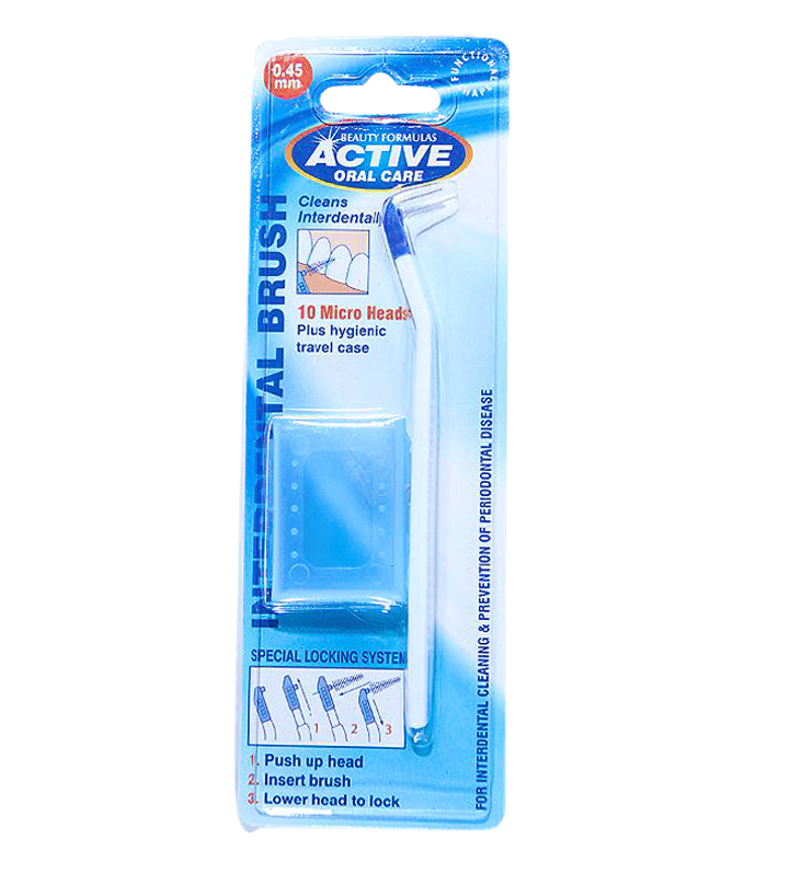 Active Oral Care Micro Heads Interdental Brush 1 st + 10 st