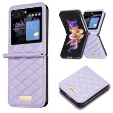 Etui Samsung Galaxy Z Flip 5 Quilted lila