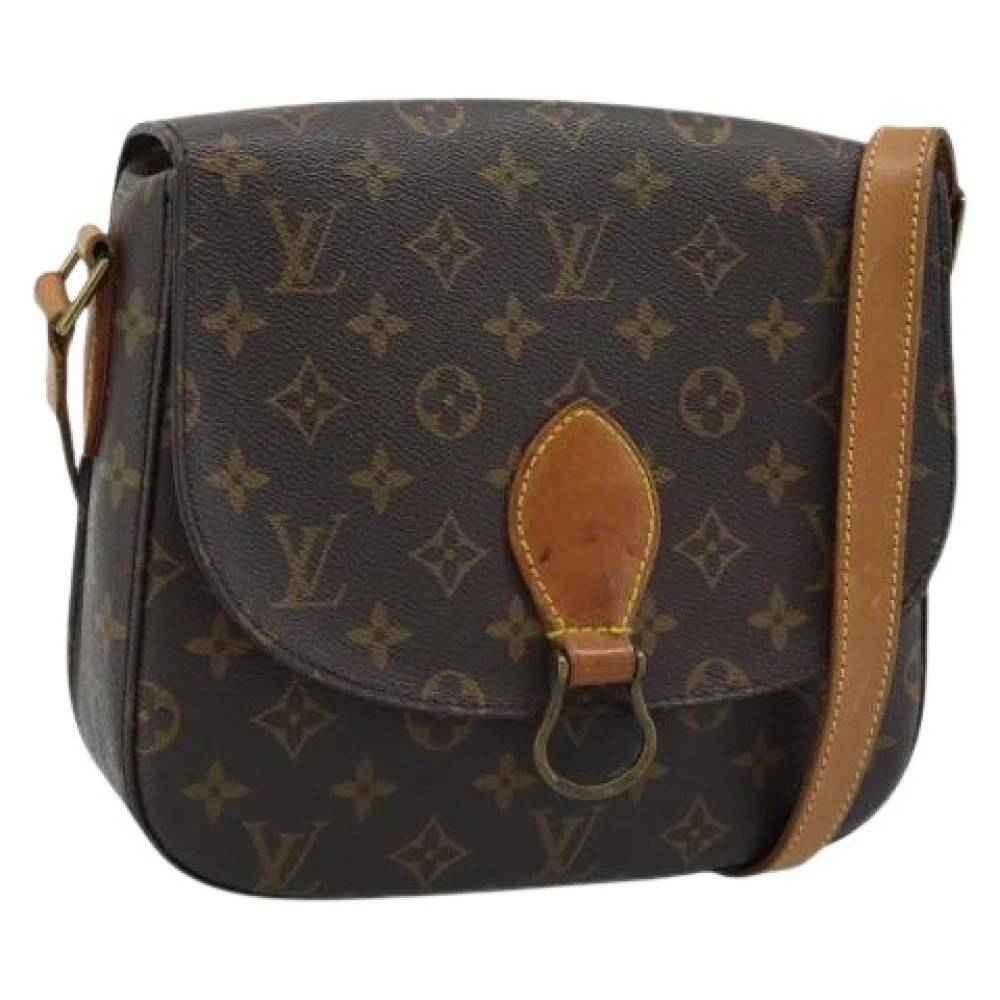 Louis Vuitton Vintage Pre-owned Vintage Monogram Skuldertaske - Vintage - Dame - Brun - ONE SIZE - Uld