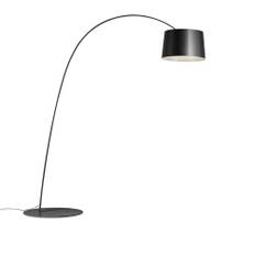 Foscarini - Twiggy Floor LED, Grafite, Ink. 28W 2700 K 3840 lm - Båglampor - Marc Sadler - Grå