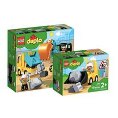 Lego Duplo - Set: 10931 Bagger und Laster + 10930 Radlader