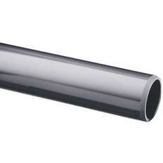 Planet Pool PVC Rör 1 m - Ø 50 mm Övriga pooltillbehör Grå,Vit,Silver,Krom Plast