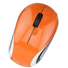 Mini Liten Trådlös Mus För Resor Optisk Bärbar Trådlös Minimus Med USB mottagare För Pc Laptop Orange Orange Orange