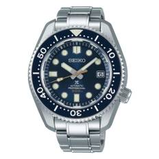 Seiko Prospex MarineMaster 'MM300' Diver's Automatic Blue Ocean Dial Silver Stainless Steel Men's Watch SLA023J1