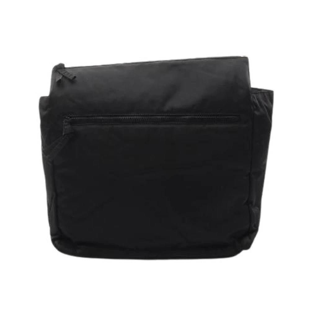 Bottega Veneta Vintage Pre-owned Nylon Clutch Taske - Vintage - Herre - Sort - ONE SIZE - Nylon