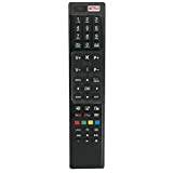 RC4848F Byt fjärrkontroll – VINABTY RC4848F fjärrkontroll ersättning för Finlux TV 32FMD290B-P, för TV 43HB6T72U 55HB6T72U 50HB6T72U 48HB6T72U, för Linsar TV 24LED4000