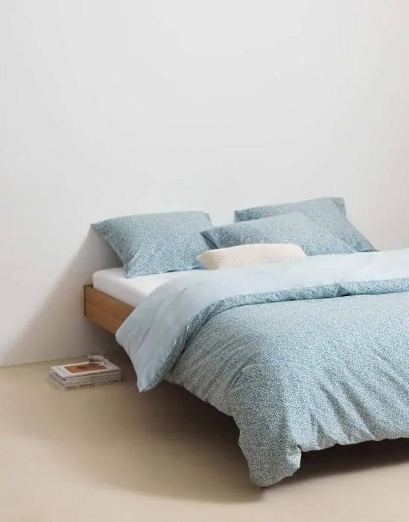 Marc O`Polo Camo Duvet Cover Nordic Blue 140x220+60x63