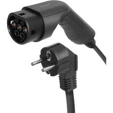 Deltaco e-Charge Schuko till Typ 2-laddkabel 5 m